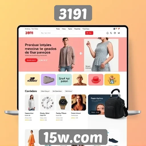 Inovação no design do site 3191 atrai novos usuários
